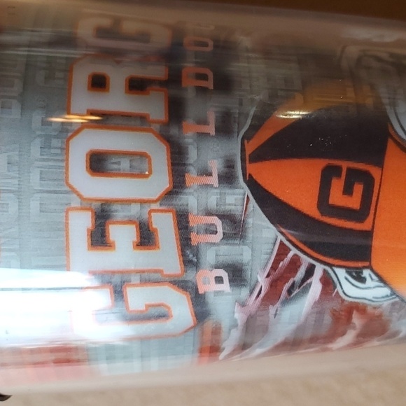 TERVIS Georgia Bulldogs LG 20 Oz cup with lid Dishwasher safe Hot or Cold drinks - Picture 2 of 9